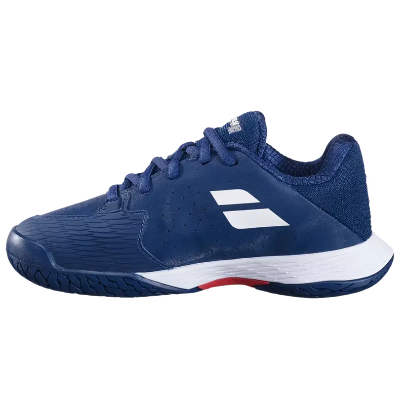 calzado tenis niño babolat propulse junior azul todo tipo de cancha