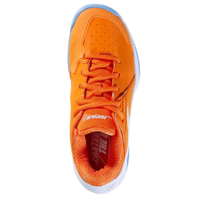tenis niño babolat propulse junior all court naranja y celeste