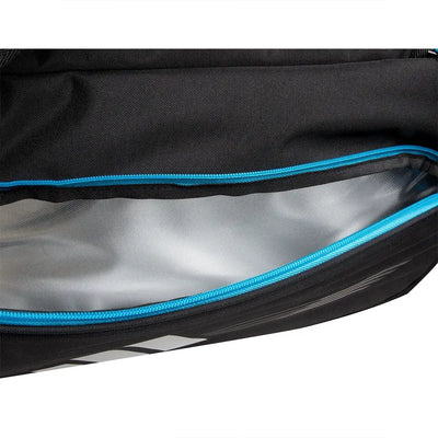 bolso paletero adidas protour 3.4 negro con asas reforzadas para transporte cómodo