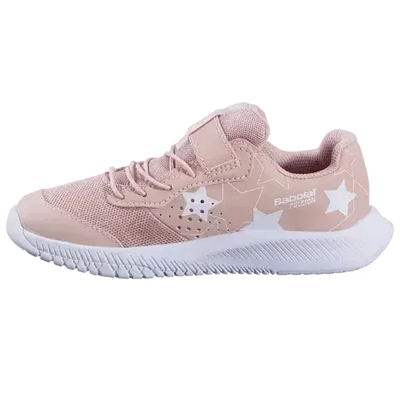 zapatillas babolat niña pulsion kid rosa blanco suela todo uso