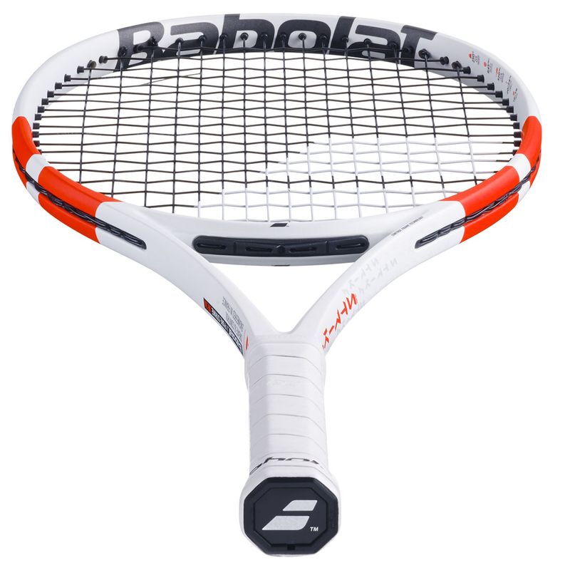 raqueta tenis babolat pure strike 98 marco blanco y rojo profesional