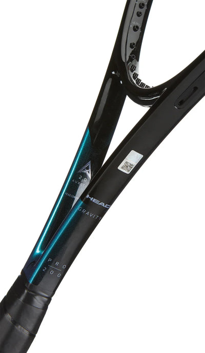  diseño moderno raqueta head gravity pro 2025 colores negro y verde