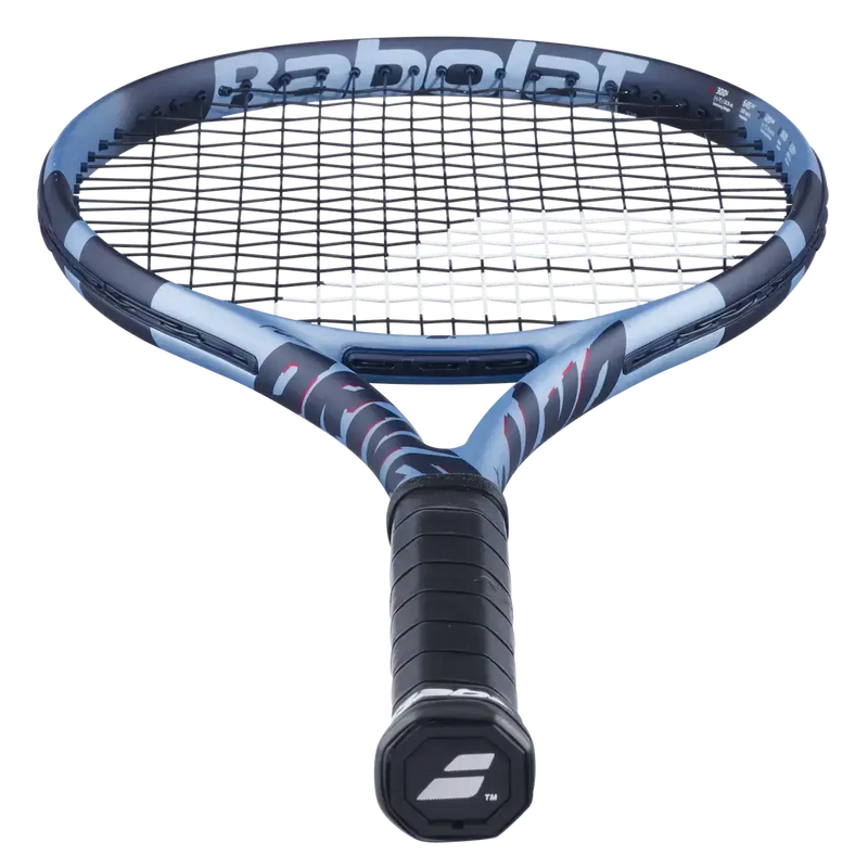 babolat pure drive gen11 raqueta tenis diseño azul metálico rojo borde