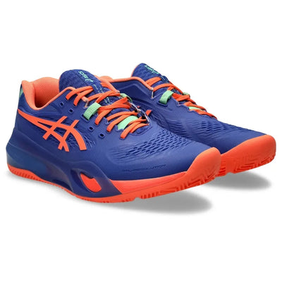 zapatillas de pádel asics gel-resolution x hombre con amortiguación gel en antepié