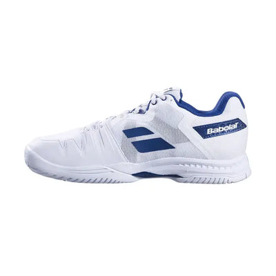 zapatillas tenis hombre babolat sfx3 blancas con azul marino