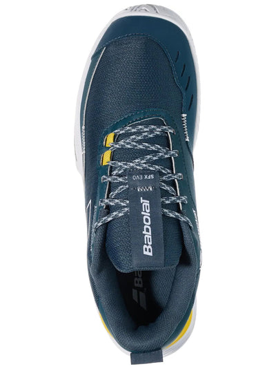 calzado babolat sfx evo hombre tonos verde azulado oscuro para tenis