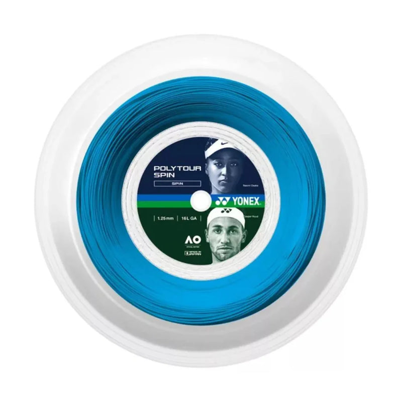 Rollo Yonex Polytour Spin 125 Azul para Tenis