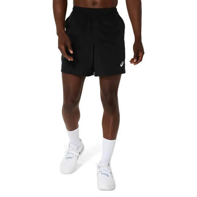 shorts deportivos asics corte medio ideales para tenis o pádel