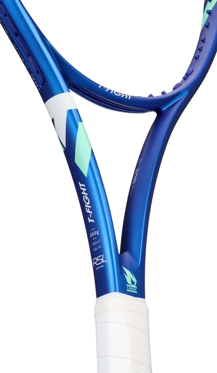 raqueta tecnifibre tfight 300 edición us open para precisión y maniobrabilidad