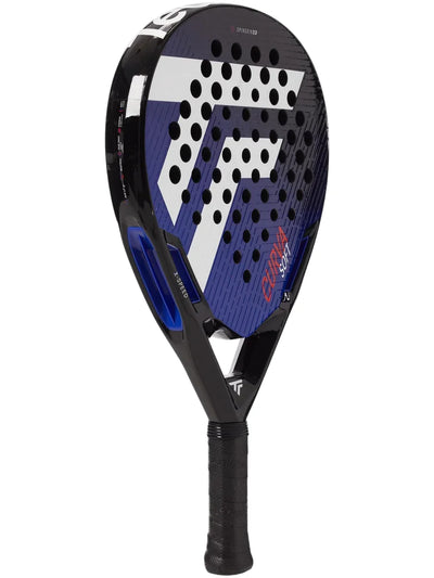 pala padel tecnifibre curva soft 2024 negro azul forma lágrima
