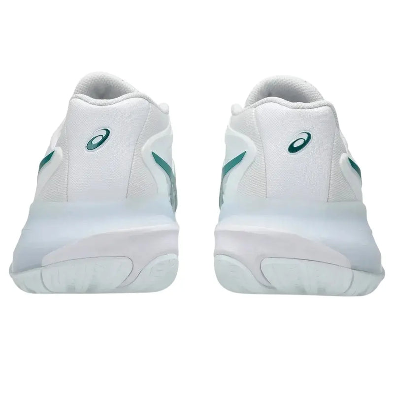 tenis asics gel resolution x mujer blanco alto rendimiento