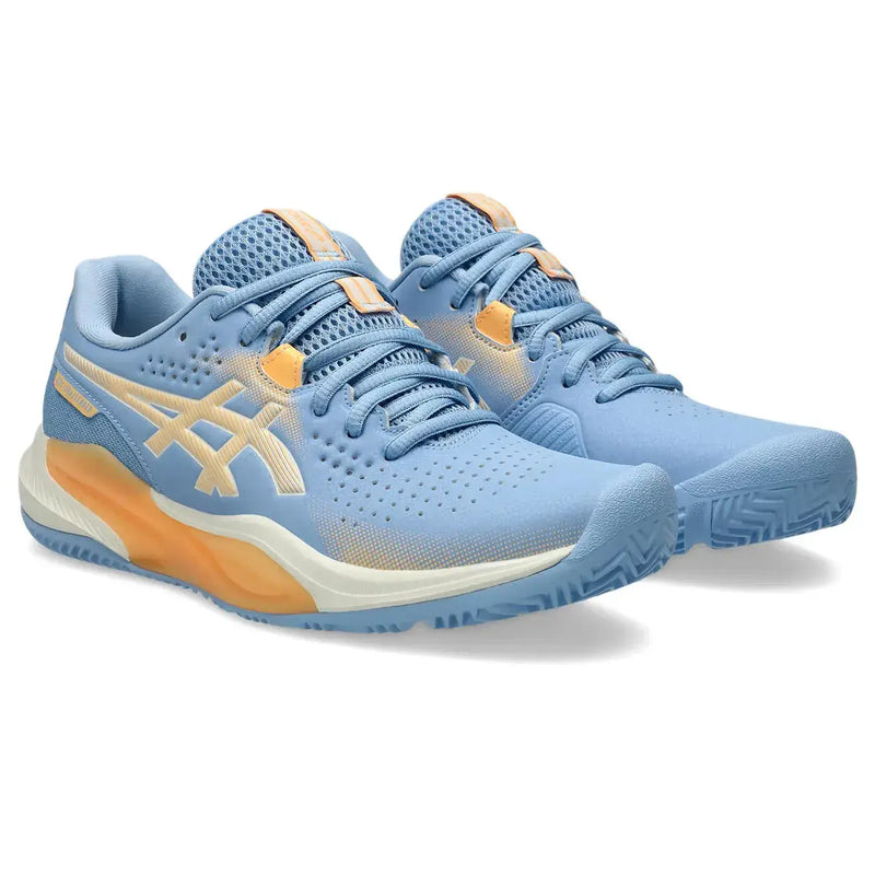 calzado deportivo padel mujer asics gel-challenger 15 con gel en el talón