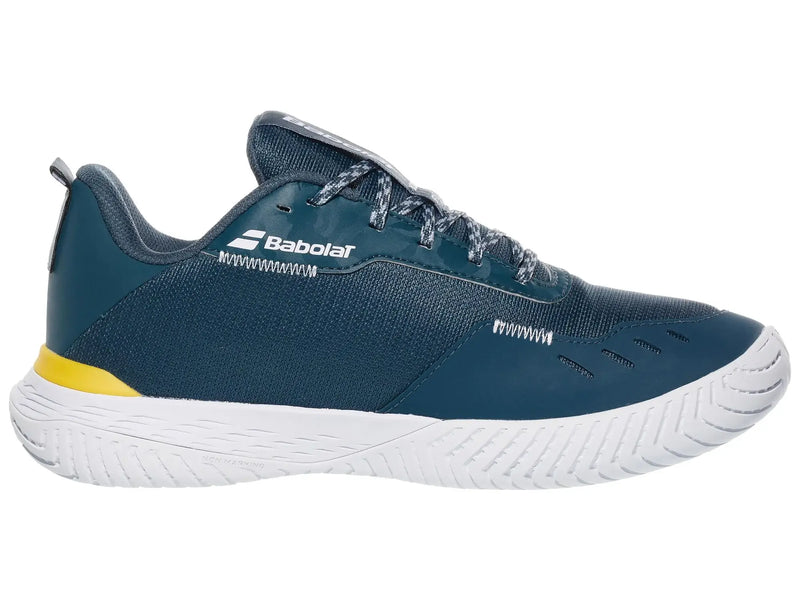  zapatillas babolat sfx evo tenis hombre verde azulado suela all court