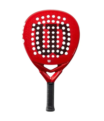 pala wilson bela elite v2.5 2024 roja forma diamante para padel