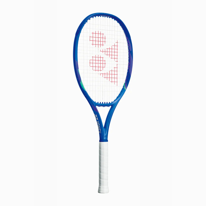raqueta yonex 08 ezone 105 blast blue vista frontal completa