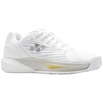 zapatillas yonex power cushion eclipsion 5 mujer blancas para tenis profesional