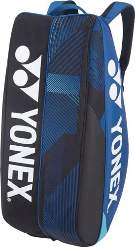 raquetero yonex pro series azul con diseño ergonómico y resistente