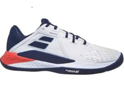  tenis babolat propulse fury 3 all court blanco azul para hombre