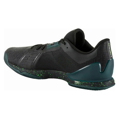 zapatillas head negras sprint pro 3.5 sf para tenis en polvo de ladrillo