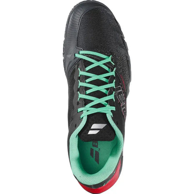  babolat jet premura 2 negro verde rojo calzado padel hombre