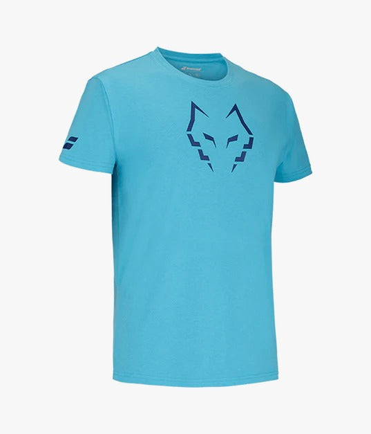 T-shirt Manches Courtes Babolat Cotton Juan Lebron - Taille M - 10