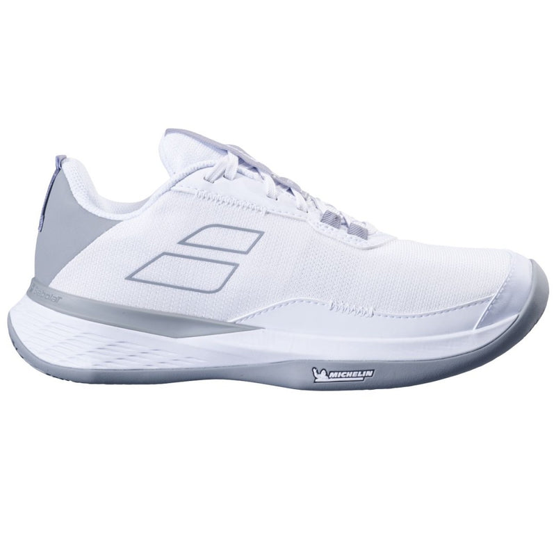 TENIS BABOLAT SFX EVO CLAY WOMEN WHITE/LUNAR GREY