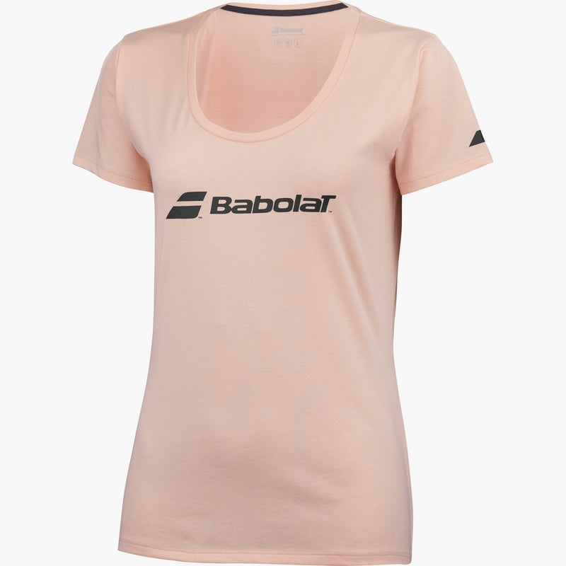 PLAYERA BABOLAT EXERCISE TEE MUJER BABOLAT ROSA TROPICAL