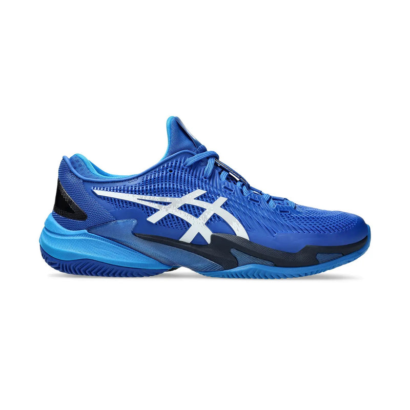 TENIS ASICS COURT FF 3 NOVAK CLAY TUNA BLUE/PURE SILVER