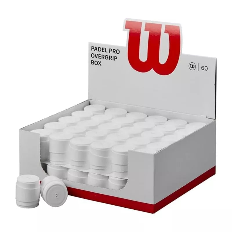Wilson Pro Overgrip Padel Box 60 Blanco