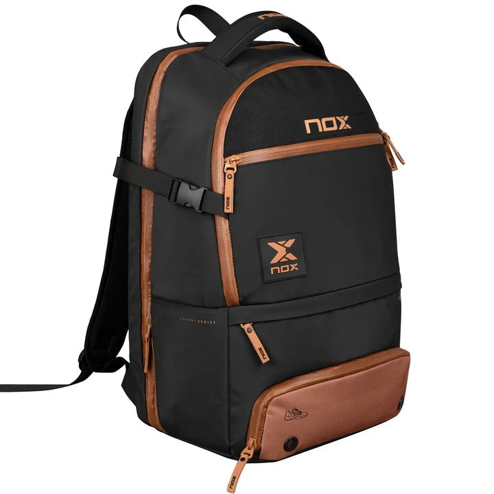 MOCHILA NOX OPEN SERIES BLACK/BROWN