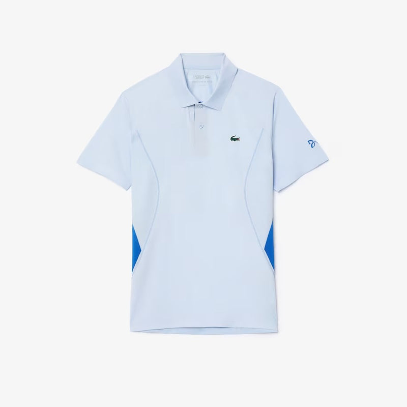 PLAYERA LACOSTE POLO LIGHT BLUE X NOVAK DJOKOVIC