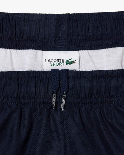 SHORT LACOSTE PARA NIÑOS AZUL MARINO