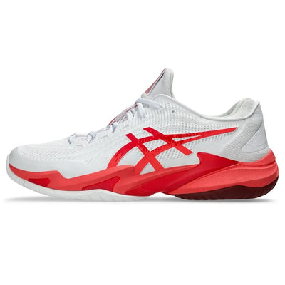 TENIS ASICS COURT FF 3 NOVAK WHITE/ELECTRIC RED