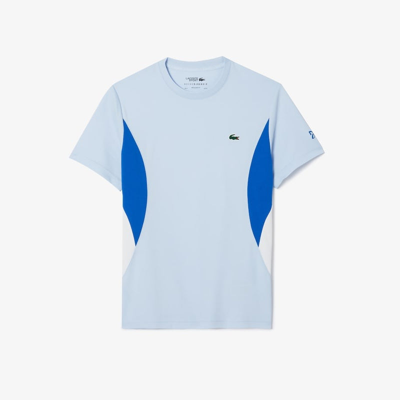 PLAYERA LACOSTE LIGTH BLUE X NOVAK DJOKOVIC