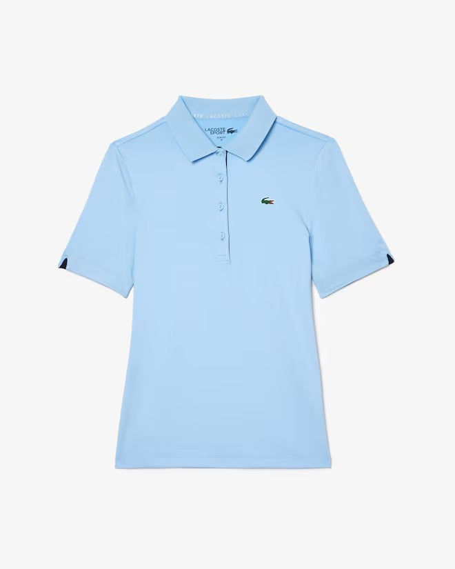 PLAYERA LACOSTE POLO MUJER AZUL