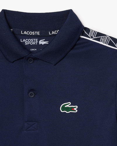 PLAYERA LACOSTE POLO AZUL MARINO JR