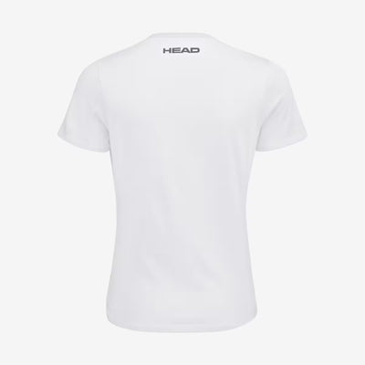 CAMISETA HEAD BLANCO LOGO PARA MUJER