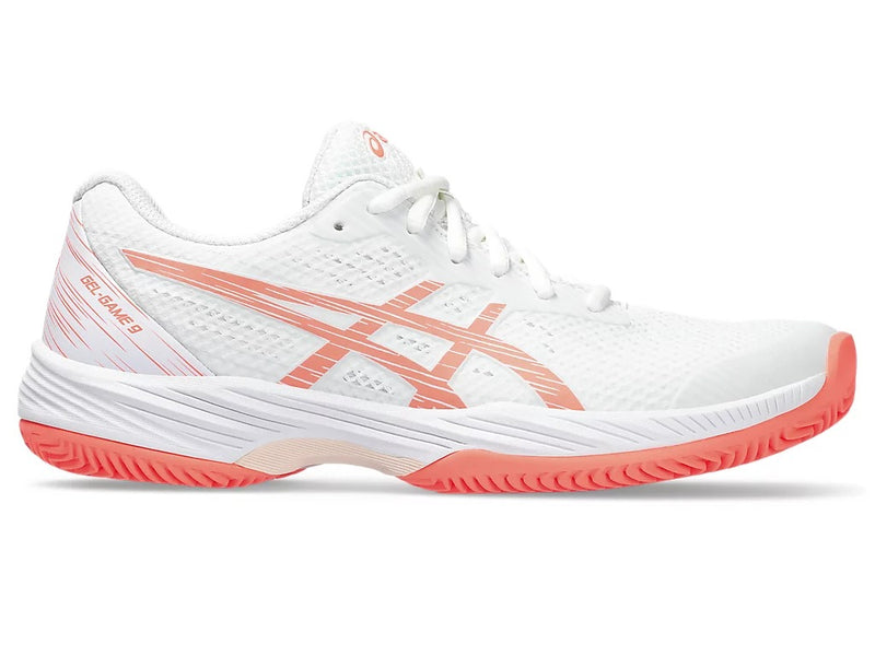 TENIS ASICS GEL-GAME 9 WHITE/SUN CORAL WOWEN