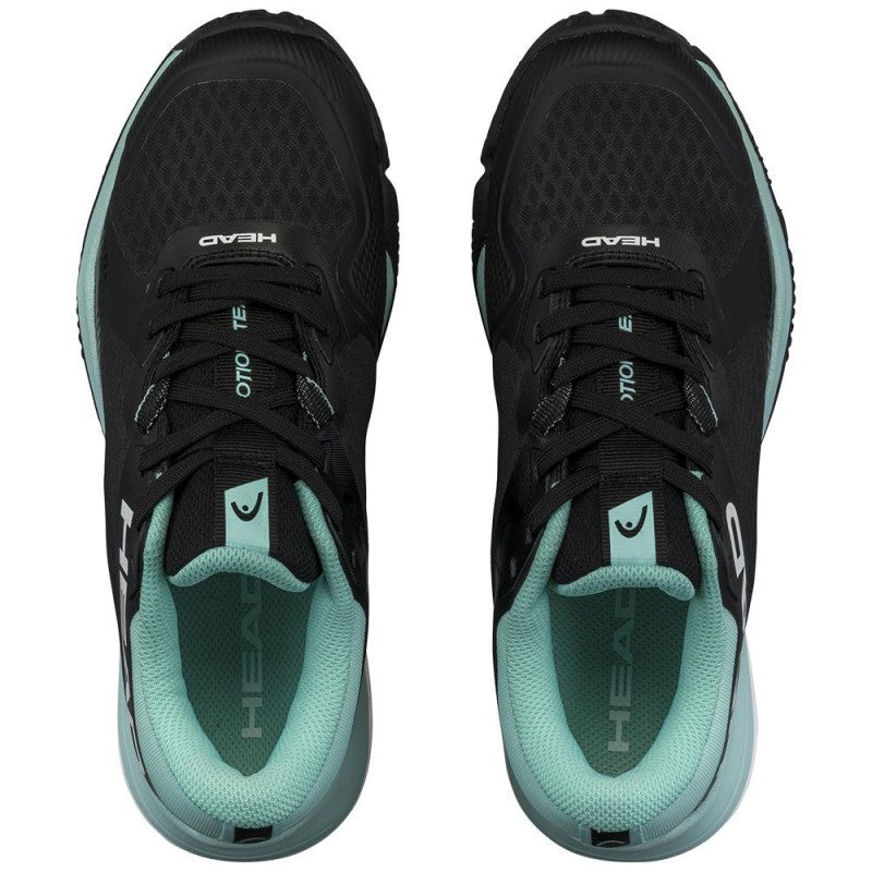 TENIS HEAD MOTION TEAM PADEL WOMEN BLACK/ AQUA