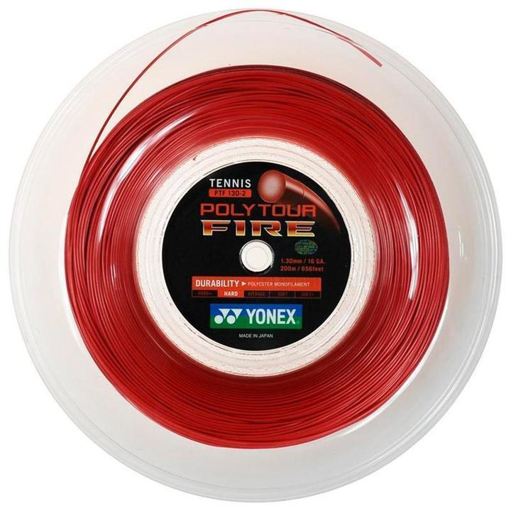 ROLLO DE CUERDA YONEX POLYTOUR FIRE 1.30