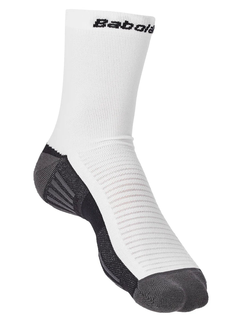 CALCETAS BABOLAT PADEL LONG SOCKS BLANCO/NEGRO
