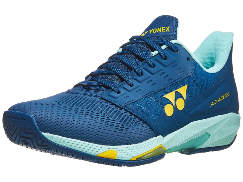 Tenis Yonex Power Cushion AD-ACCEL Clay Teal Blue Hombre para Tenis