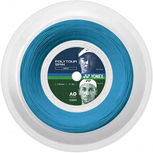 ROLLO DE CUERDA YONEX POLYTOUR SPIN 1.20