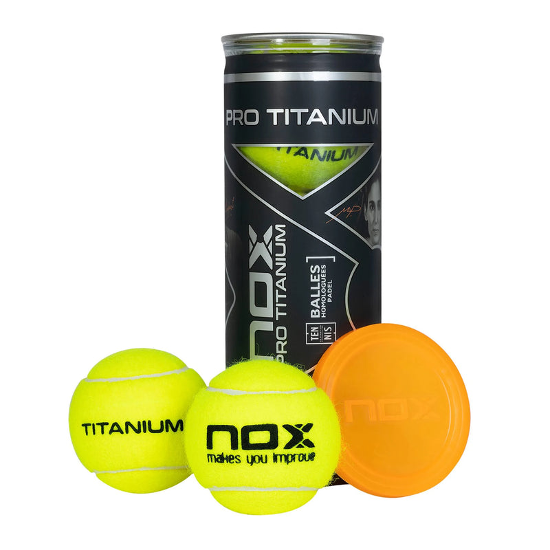 PELOTAS NOX PRO TITANIUM C/3 PZS