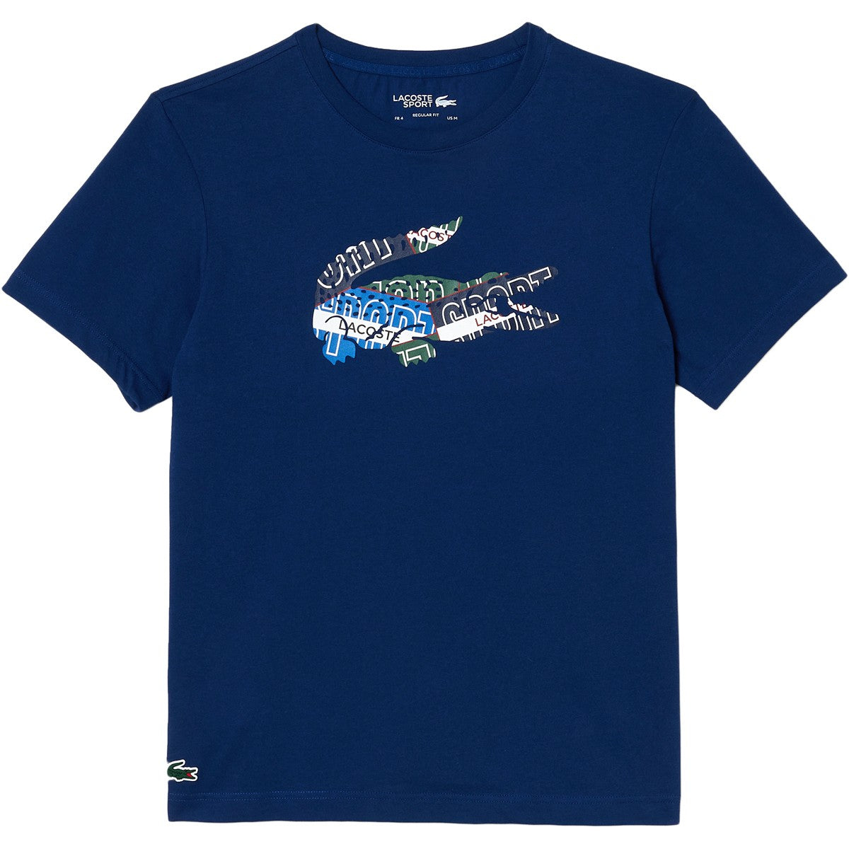 CAMISA LACOSTE LOGO AZUL – tennisexpressmx