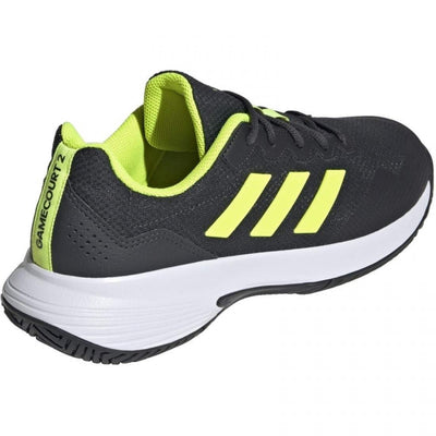 TENIS ADIDAS GAMECOURT 2 MEN NEGRO/FOSFO