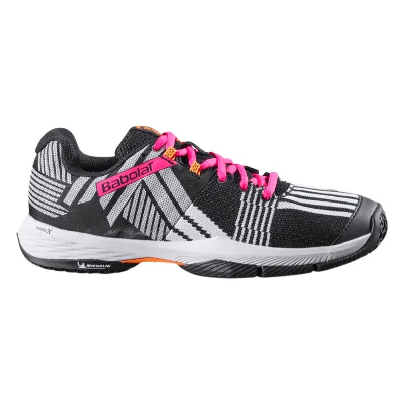 TENIS BABOLAT SENSA WOMEN BLACK/ROSEBERRY PADEL