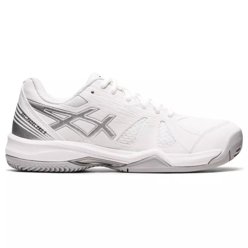 TENIS ASICS GEL-PADEL PRO 5 W PLATA – tennisexpressmx