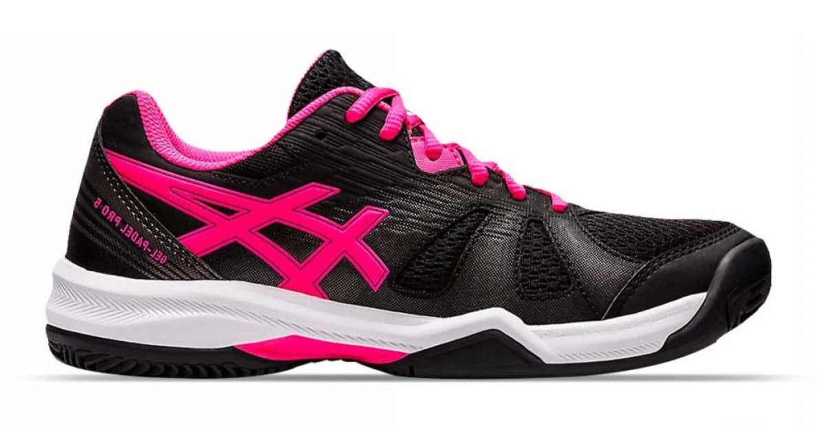 TENIS ASICS GEL-PADEL PRO BLACK/PINK W – tennisexpressmx